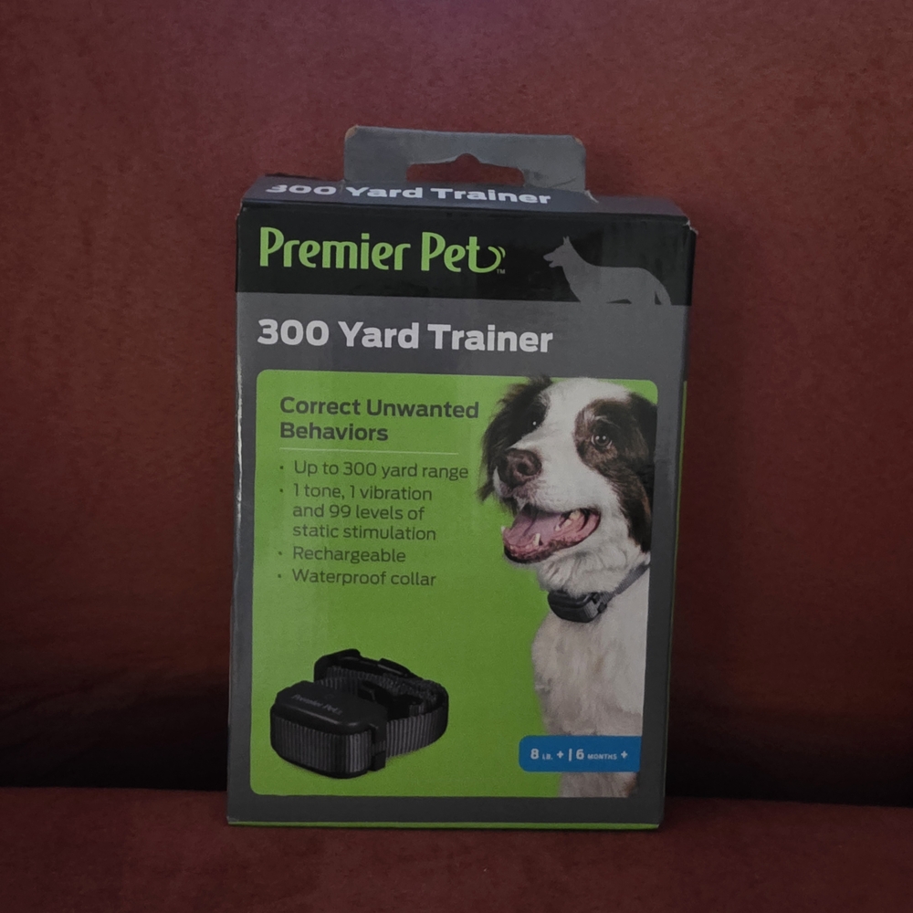 Premier Pet 300 Yard Trainer - Black